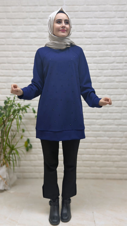 Armine Trend Taşlı Tunik 25KT449