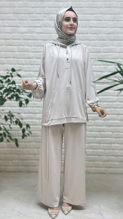 Eylül Kanguru Cepli Pantolonlu  Takım 1968