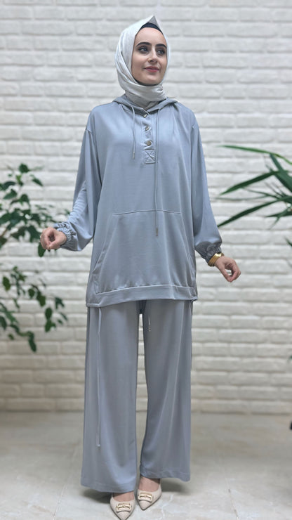 Eylül Kanguru Cepli Pantolonlu  Takım 1968