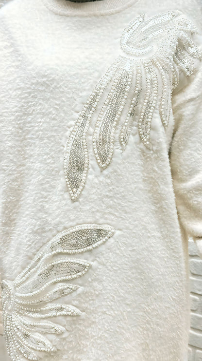 Nefise Taş Detaylı Angora