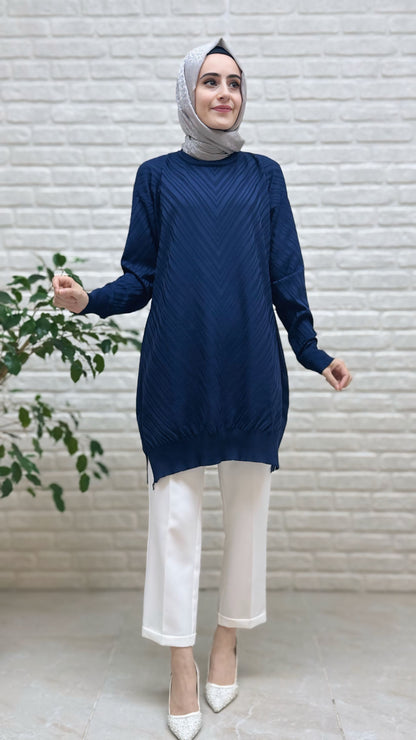 Beranisa Soğuk İp Tunik 3192