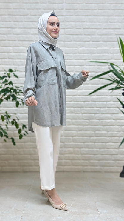 Eylül Oversize Gömlek 3926