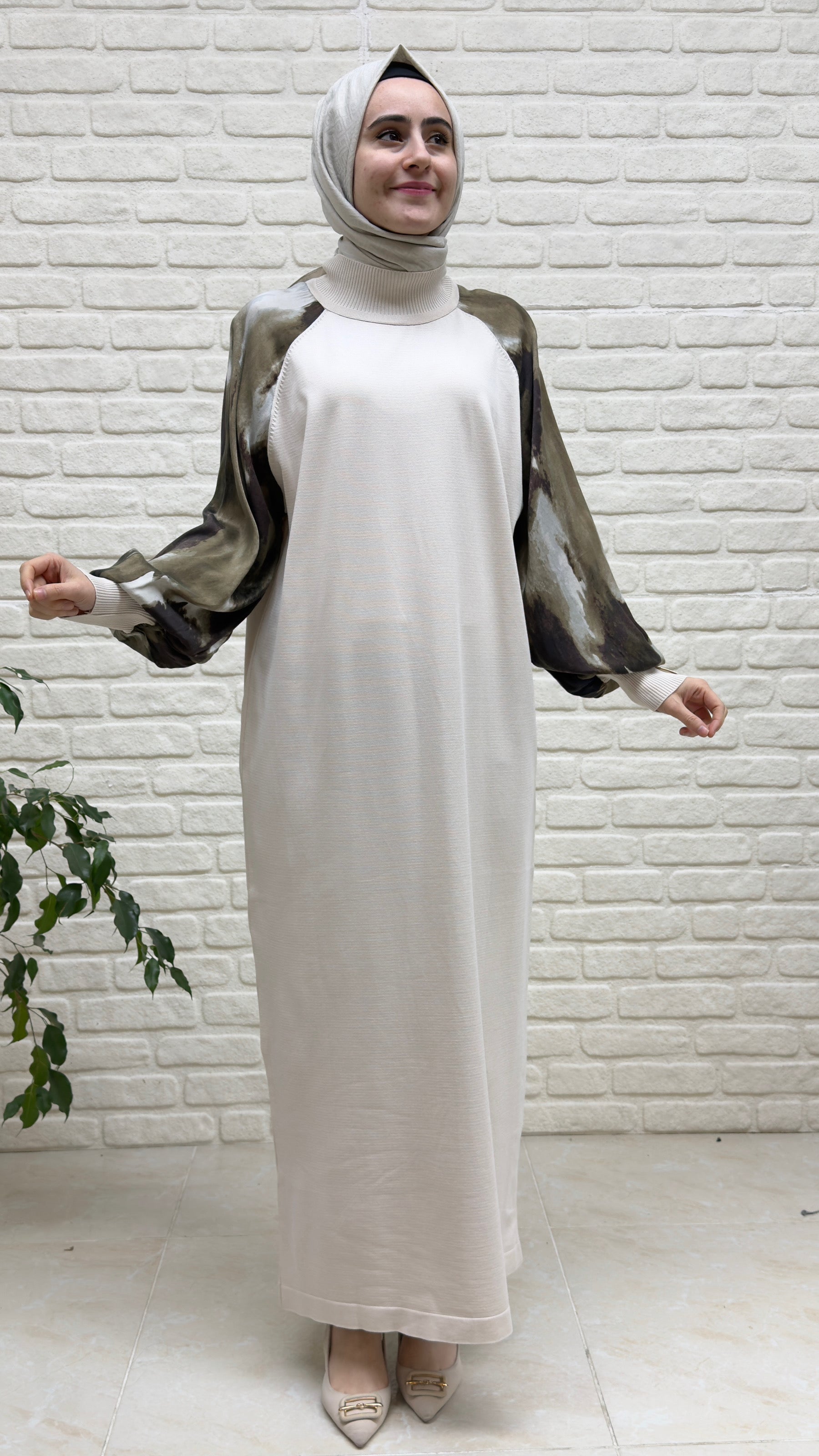 Beranisa Soğuk İp Elbise 3990