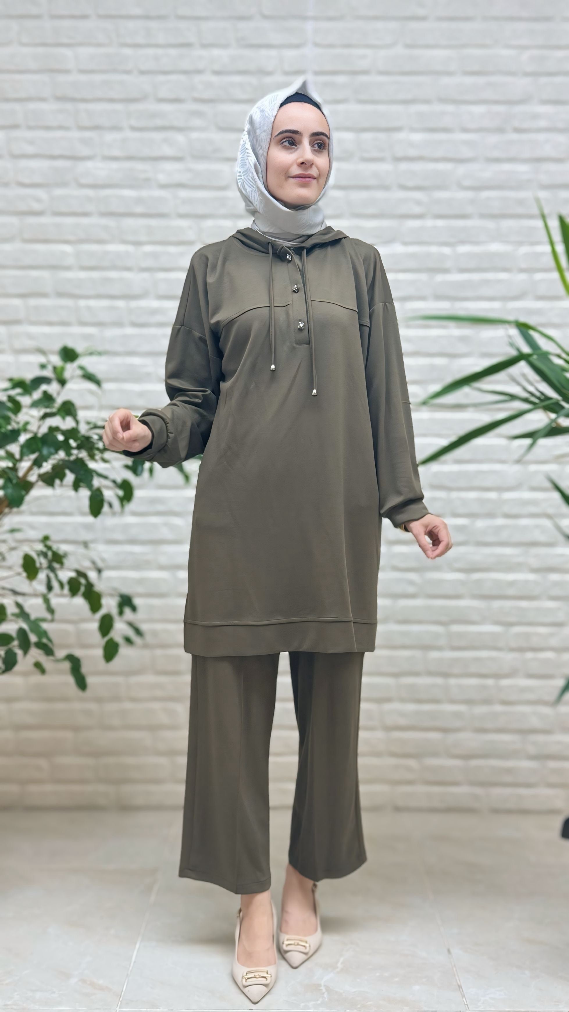 Moda Park Pantolonlu Takım 3927