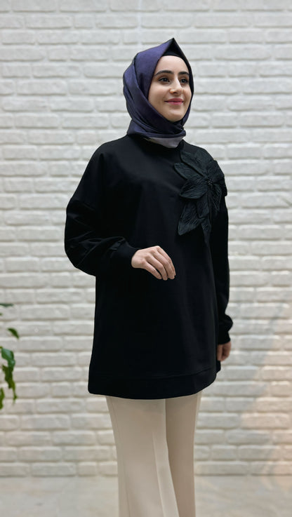 Beranisa Gül Detaylı Tunik 5263