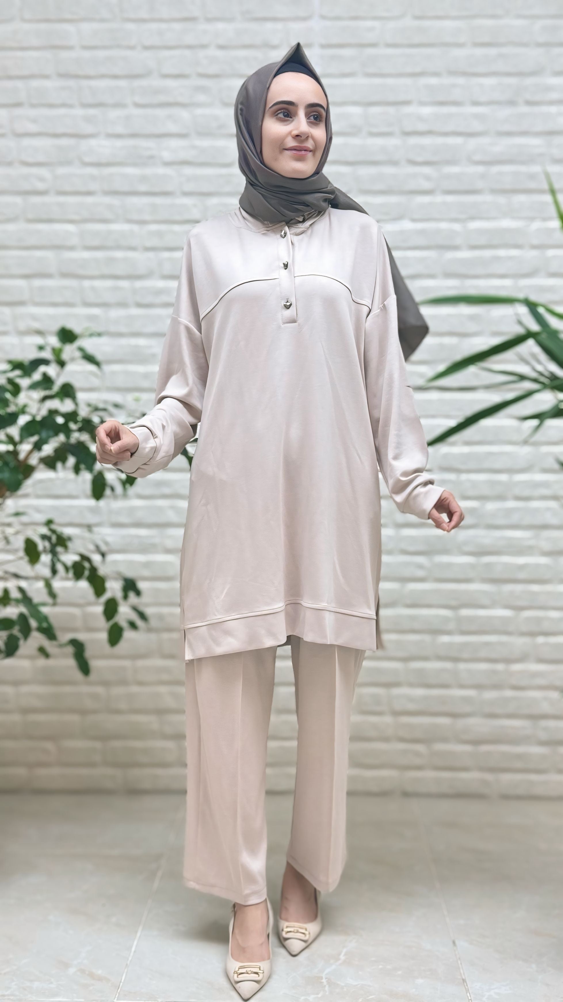 Moda Park Pantolonlu Takım 3927