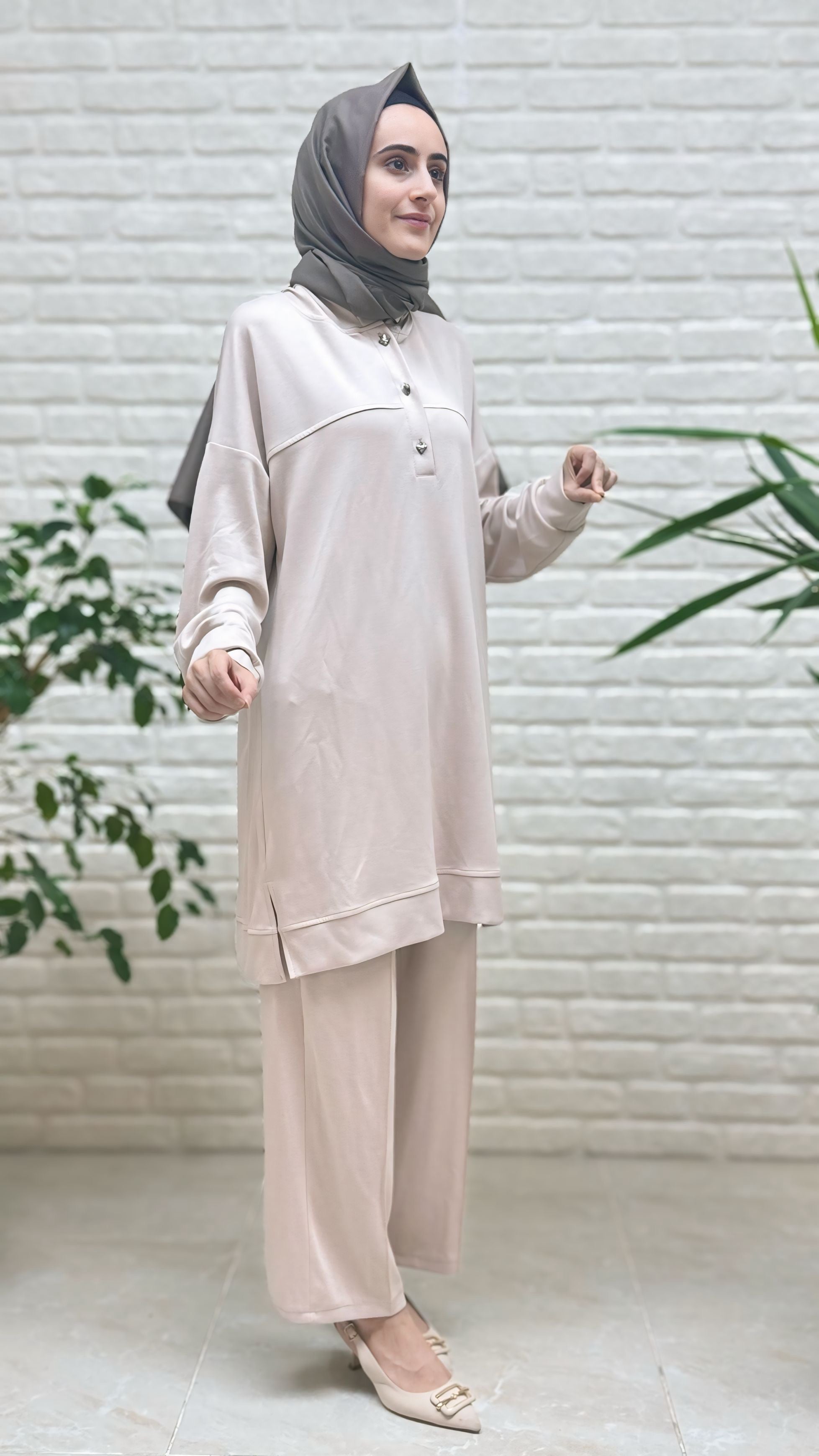 Moda Park Pantolonlu Takım 3927