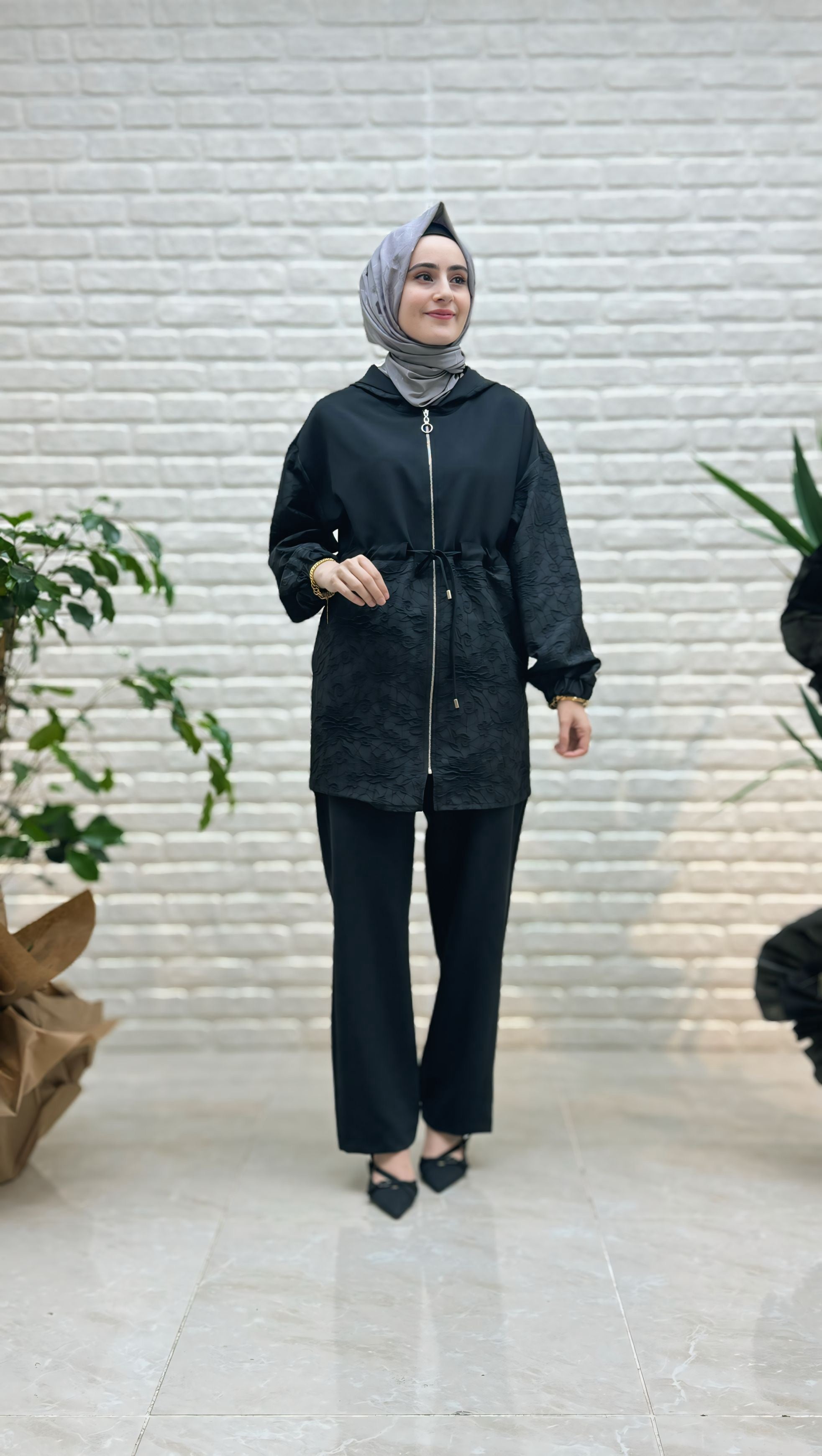 Ahi Pantolonlu Takım  6108-3