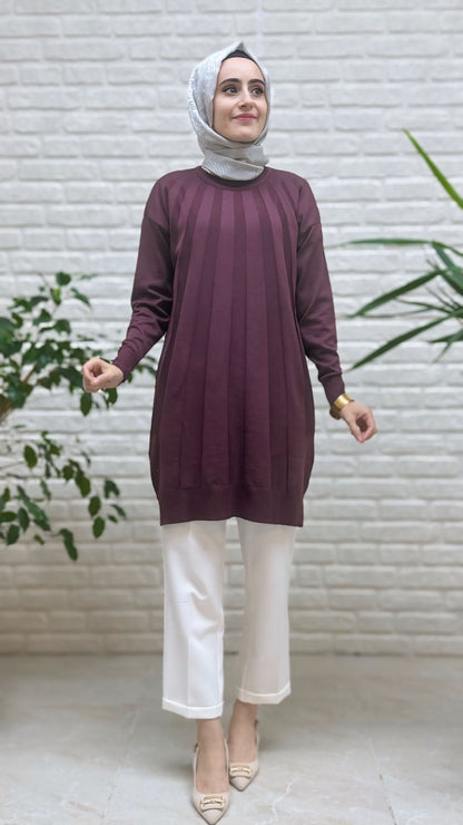 Beranisa Soğuk İp Tunik 3190