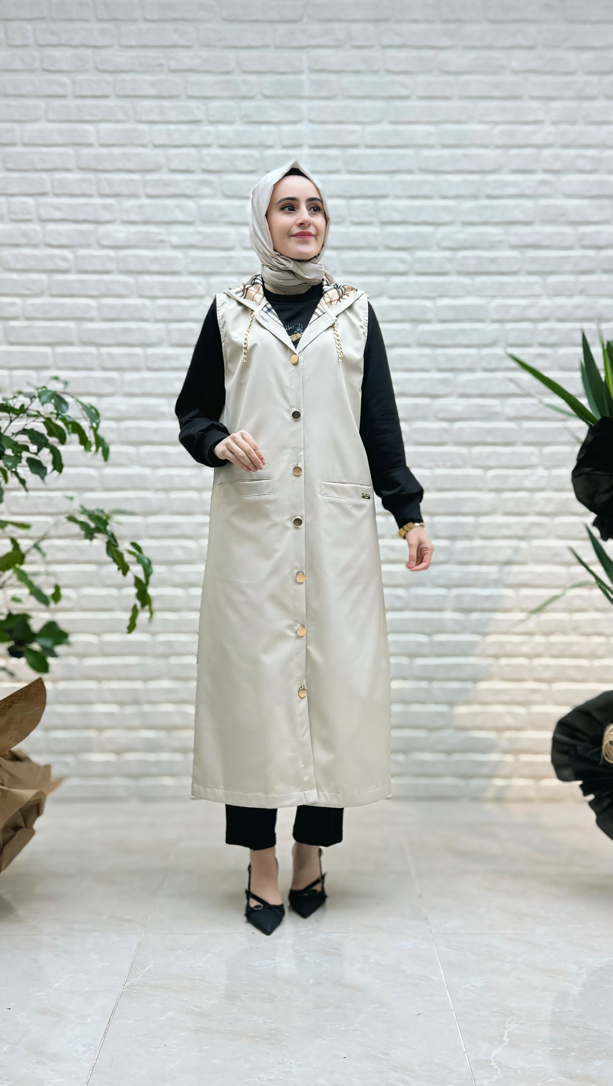 Ayşe Akay Trenç Yelek