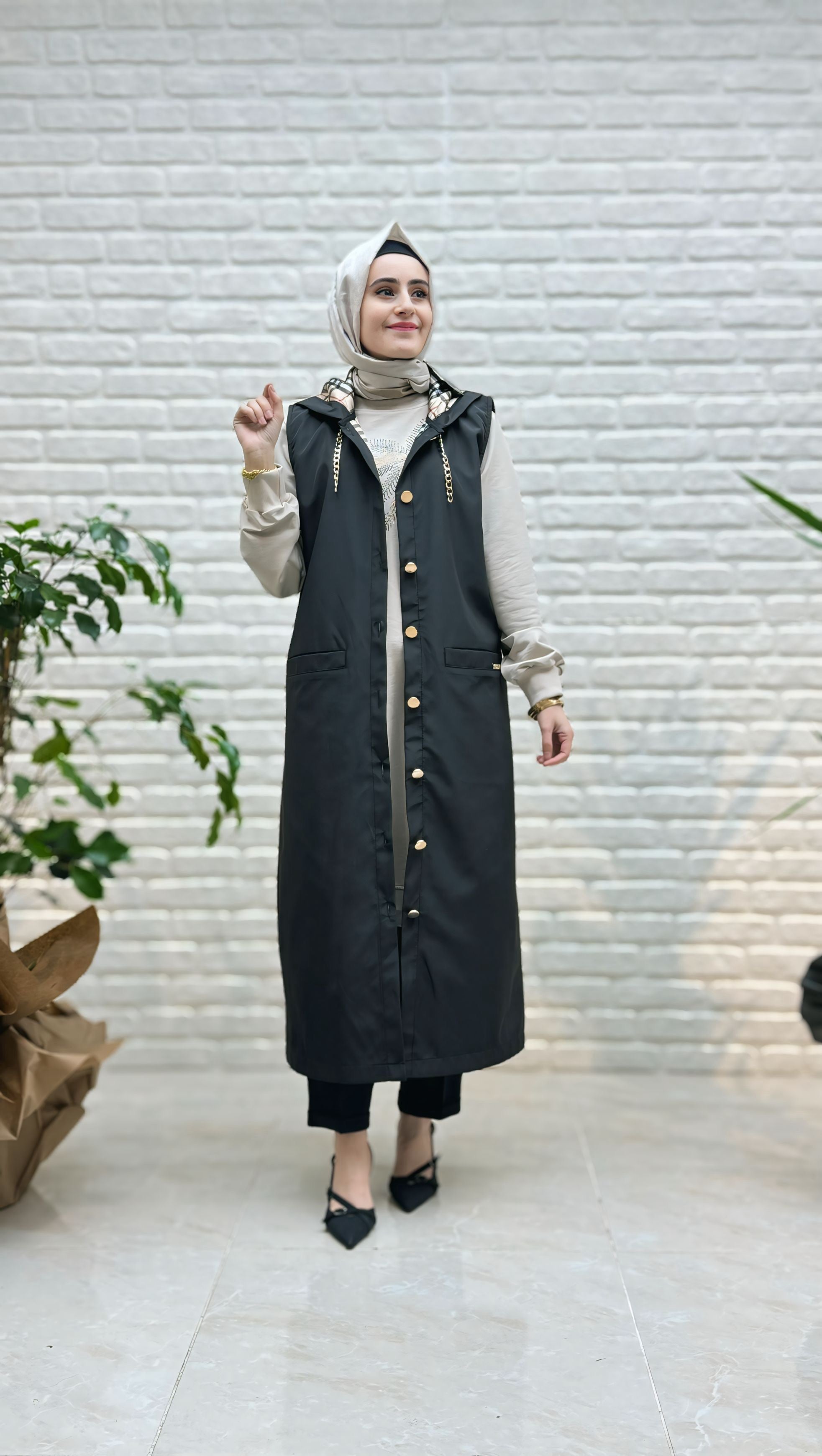 Ayşe Akay Trenç Yelek