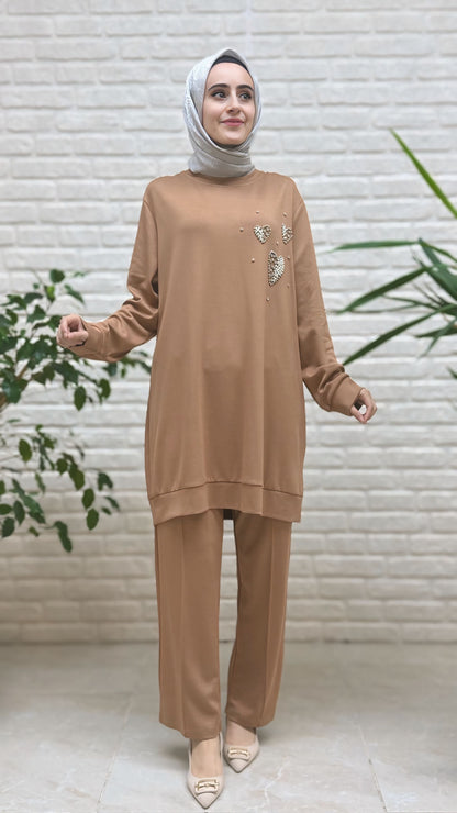 Moda  Park Pantolonlu Takım 3944