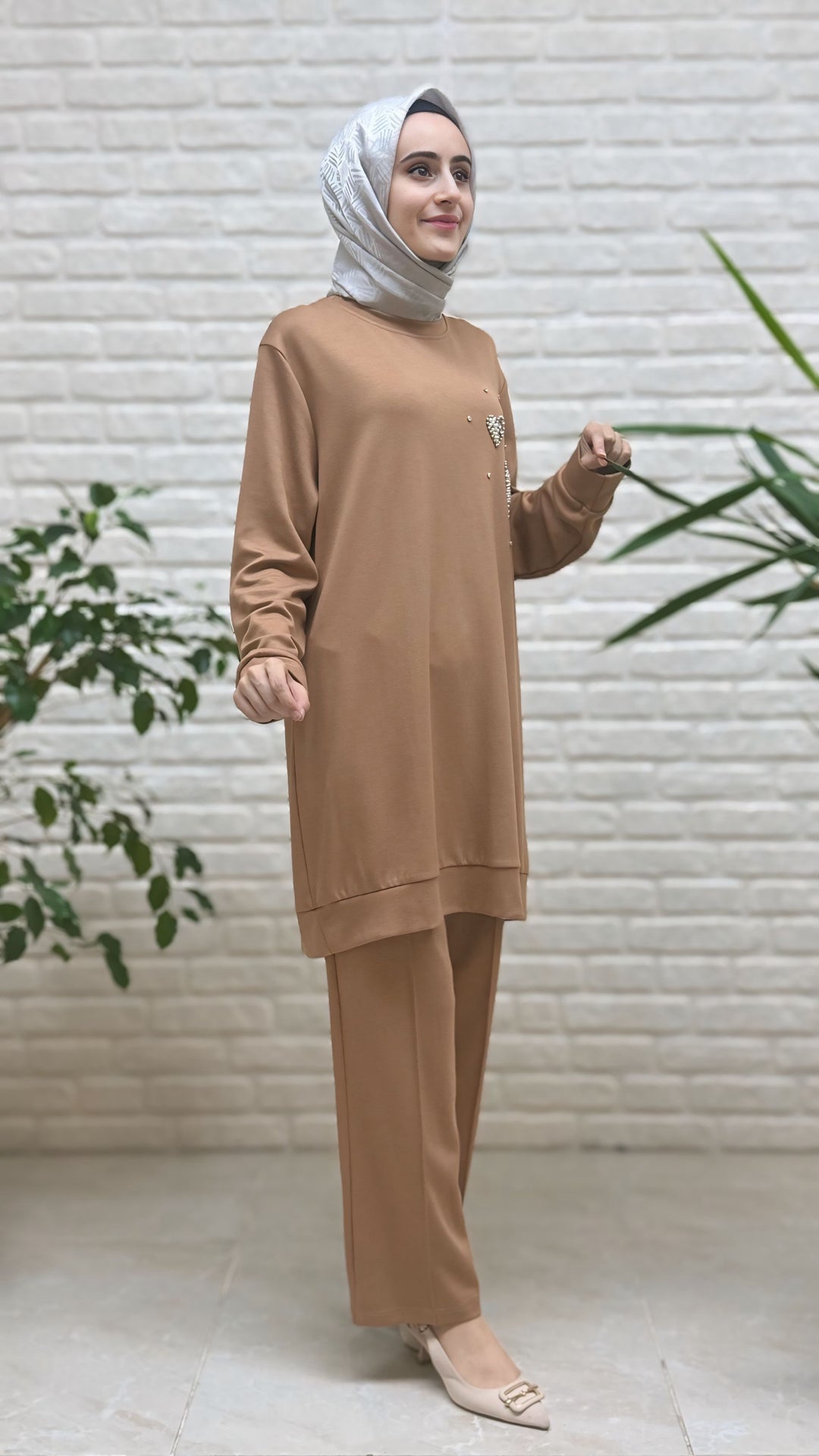 Moda  Park Pantolonlu Takım 3944