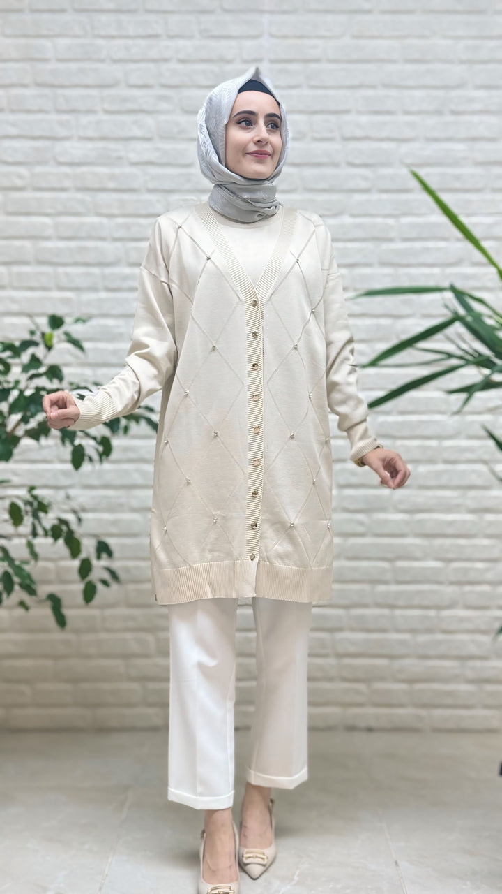 Beranisa Soğuk İp Hırka 3246