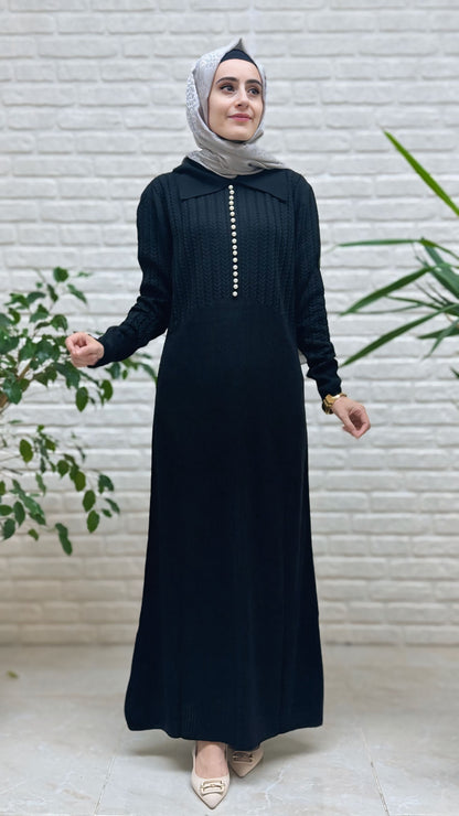 Beranisa İnci Detaylı Elbise 25210