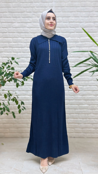 Beranisa İnci Detaylı Elbise 25210