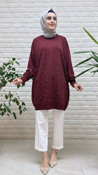 Beranisa Soğuk İp Tunik 3197