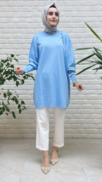 Beranisa Soğuk İp Tunik 3197