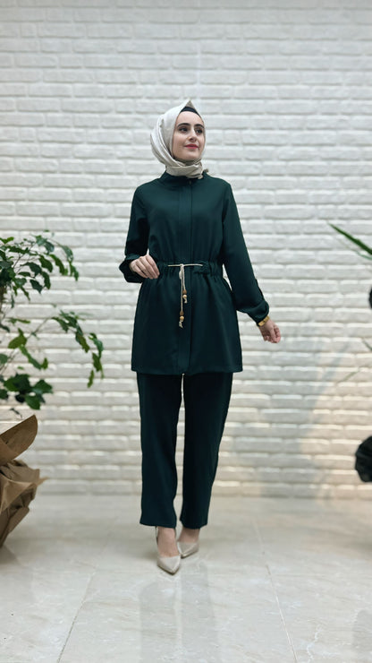 Kado Hasır İpli Pantolonlu Takım 8475