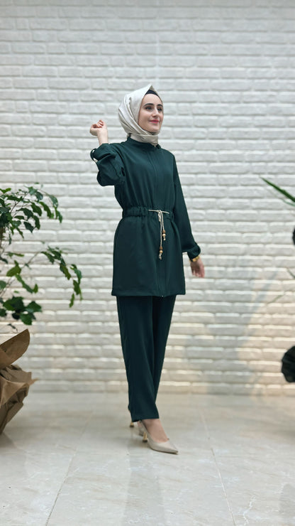 Kado Hasır İpli Pantolonlu Takım 8475