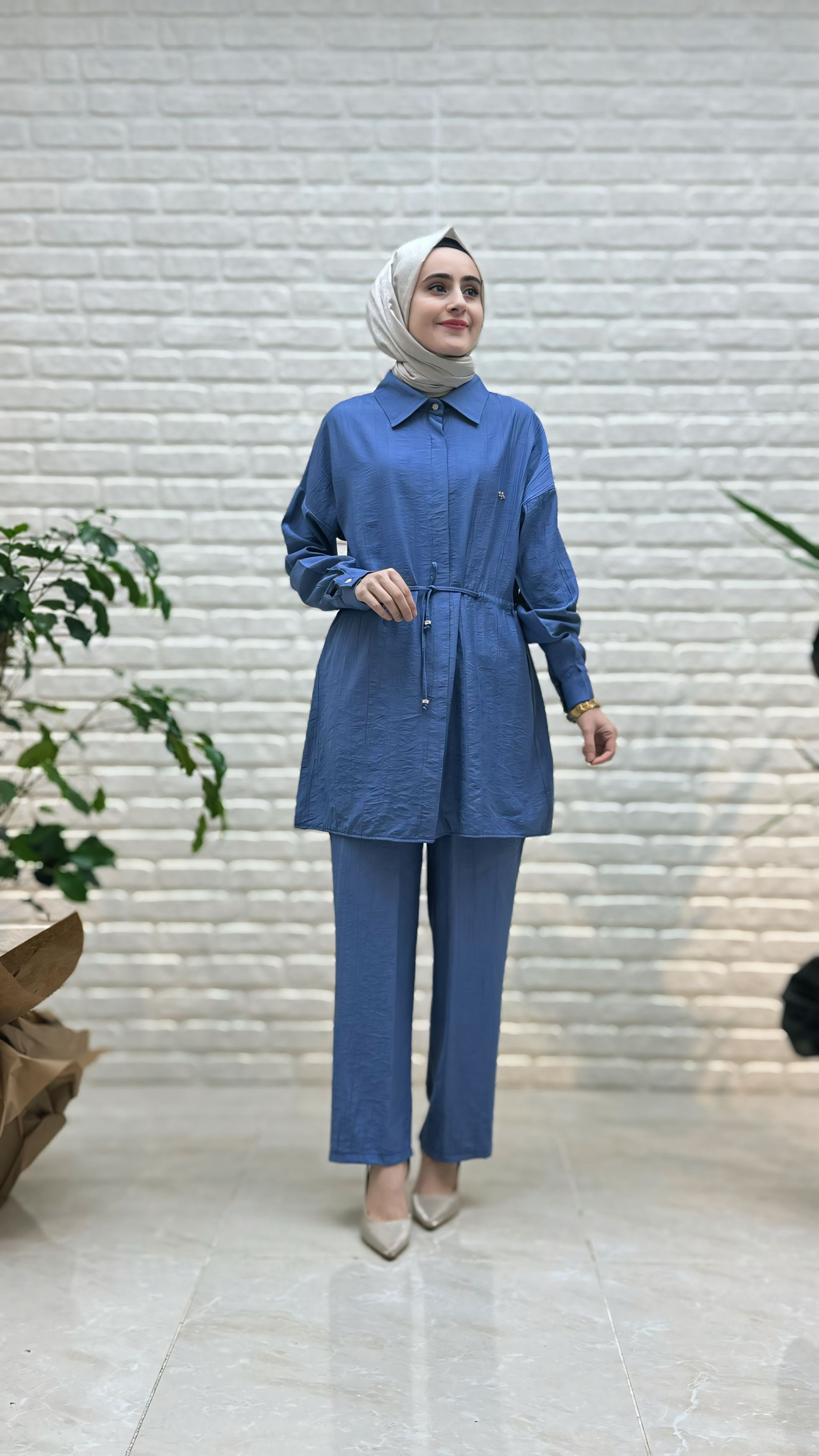 Kado Gömlekli Pantolonlu Takım 251610