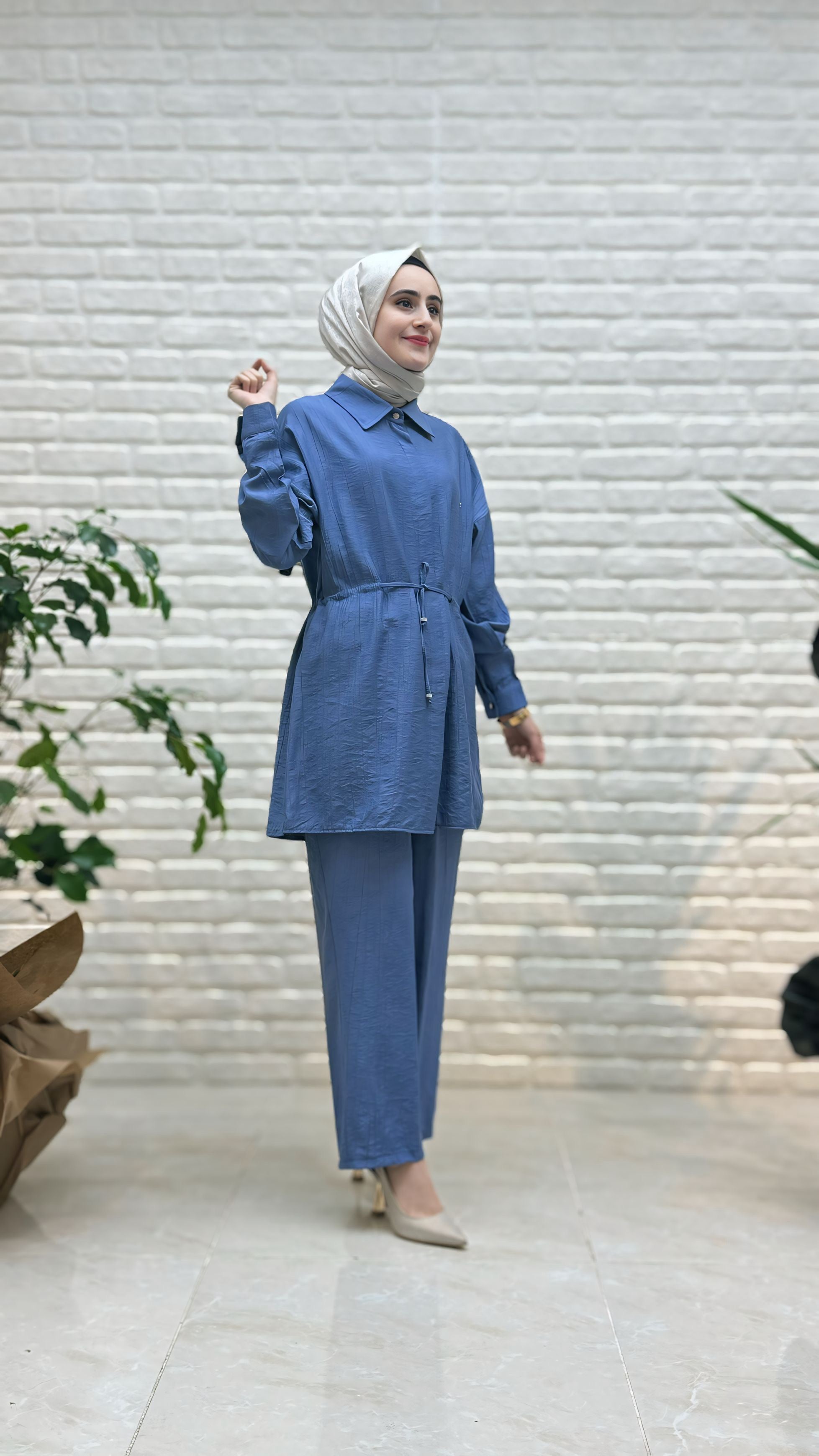 Kado Gömlekli Pantolonlu Takım 251610