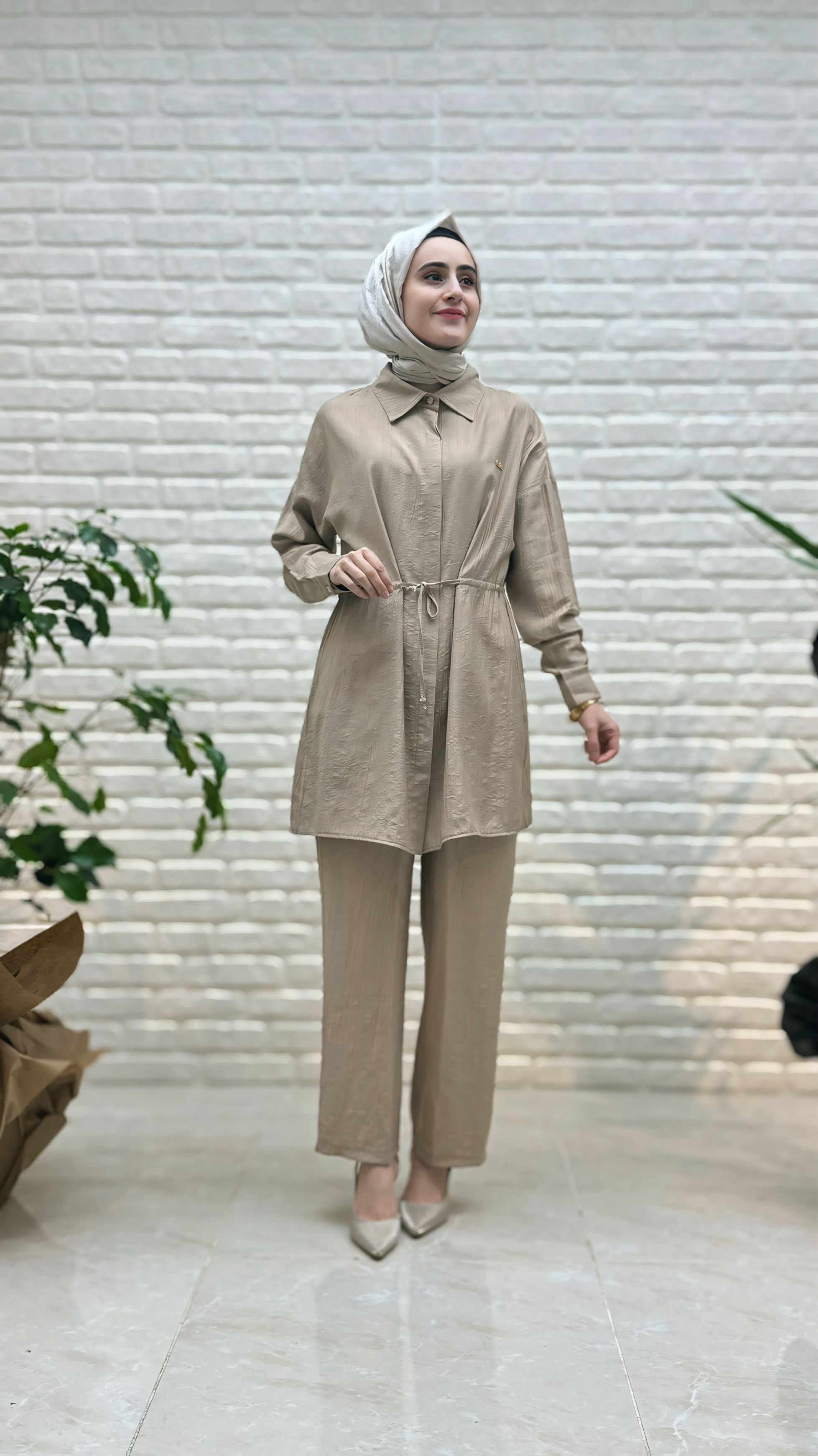 Kado Gömlekli Pantolonlu Takım 251610