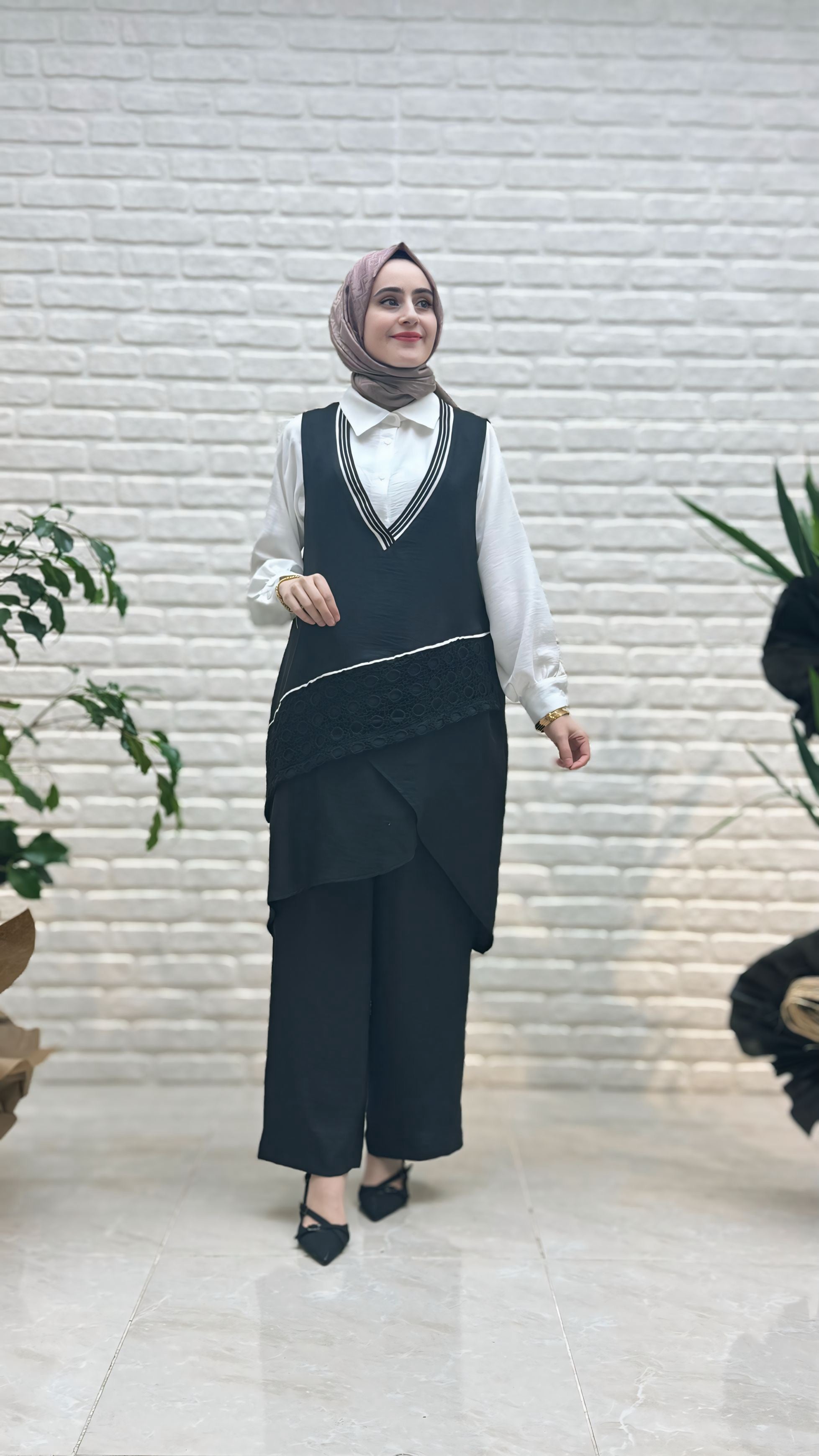 Kado Yelekli Üçlü Takım 8132