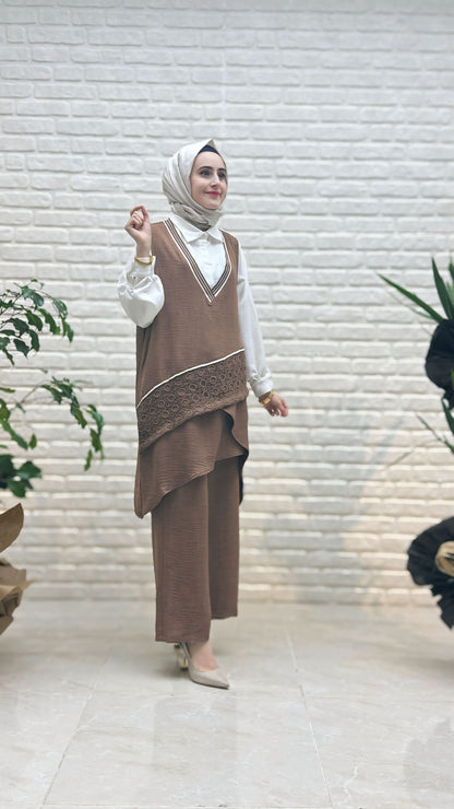 Kado Yelekli Üçlü Takım 8132