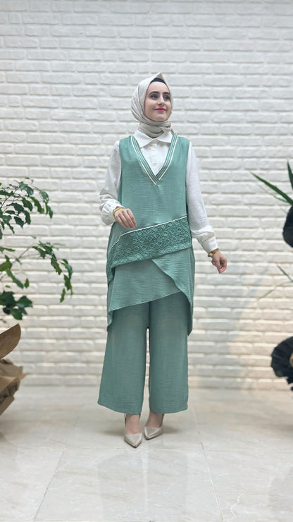 Kado Yelekli Üçlü Takım 8132