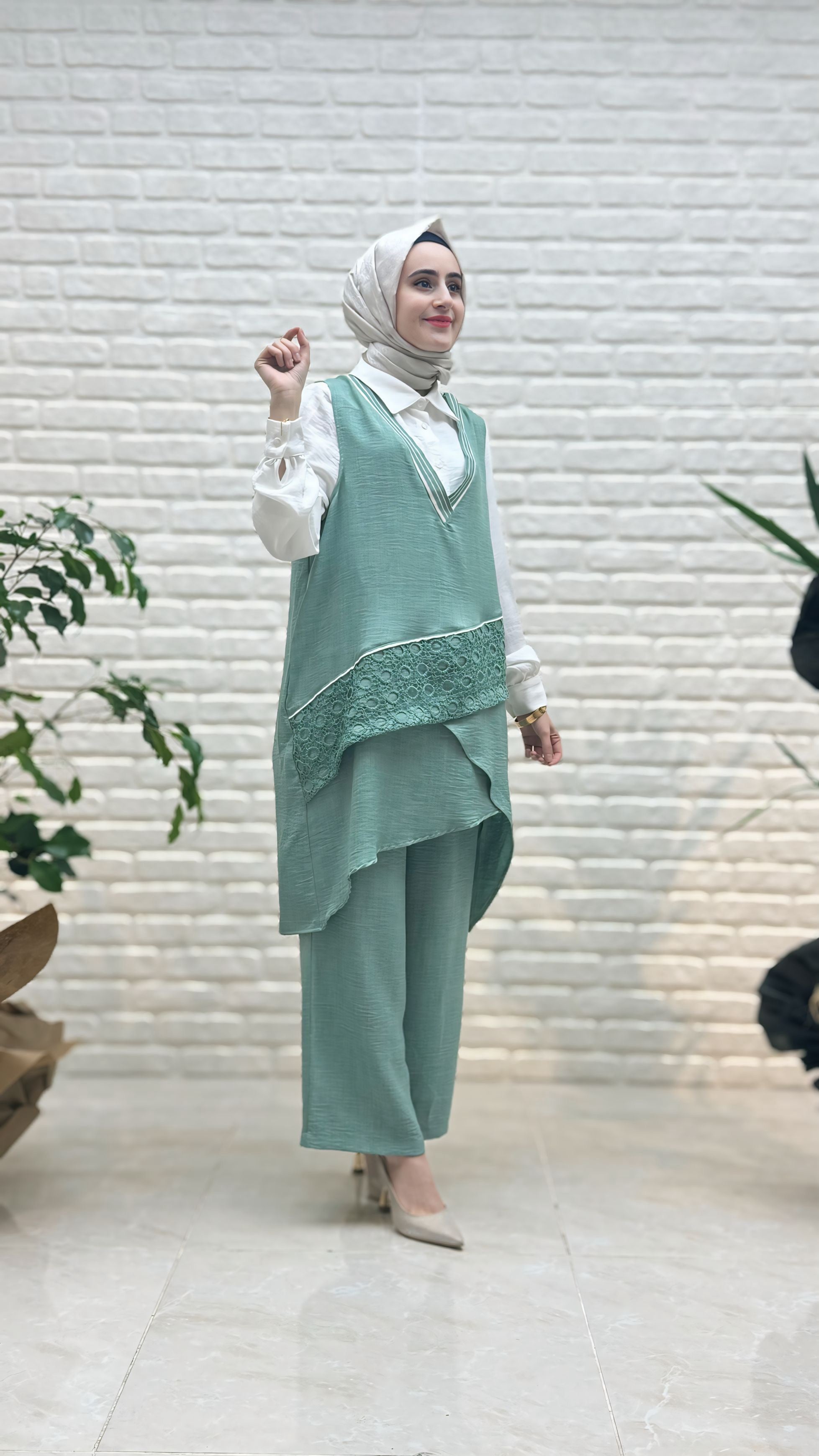 Kado Yelekli Üçlü Takım 8132