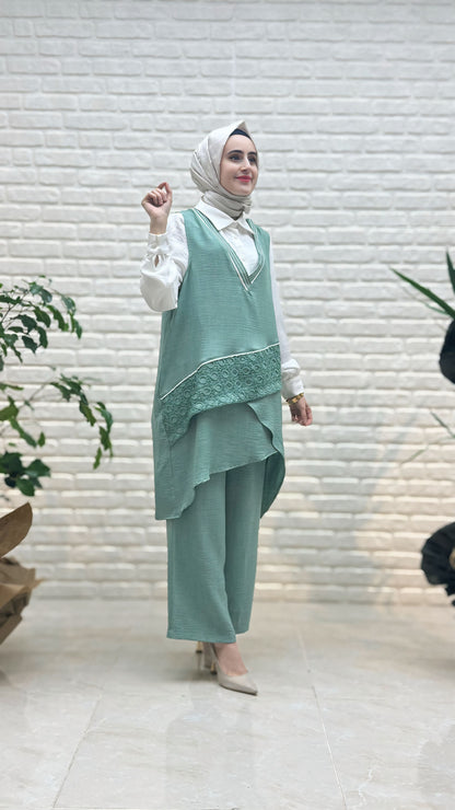 Kado Yelekli Üçlü Takım 8132