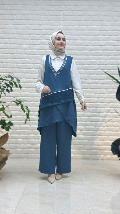 Kado Yelekli Üçlü Takım 8132