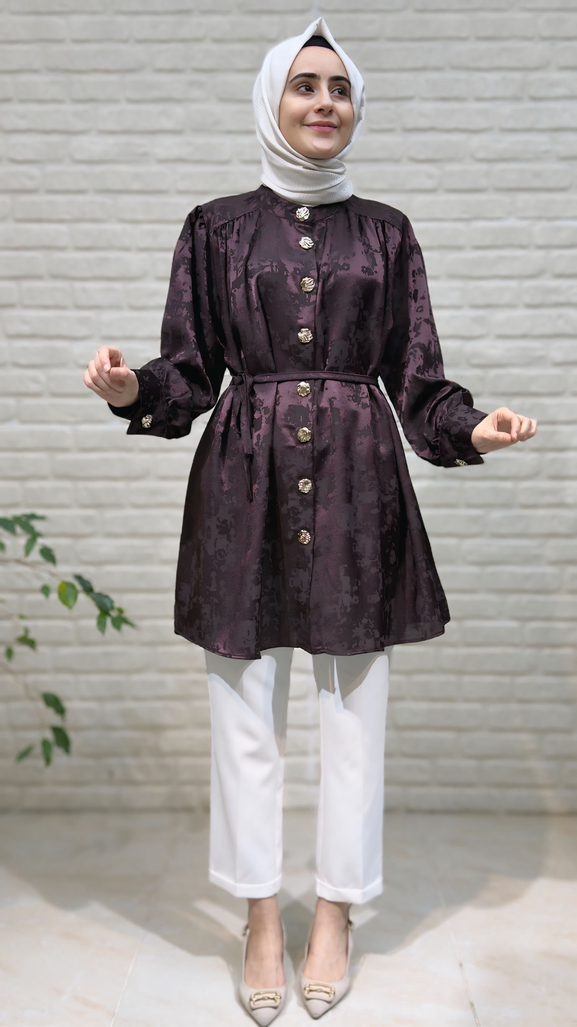 Beranisa Jakarlı Gömlek 1200