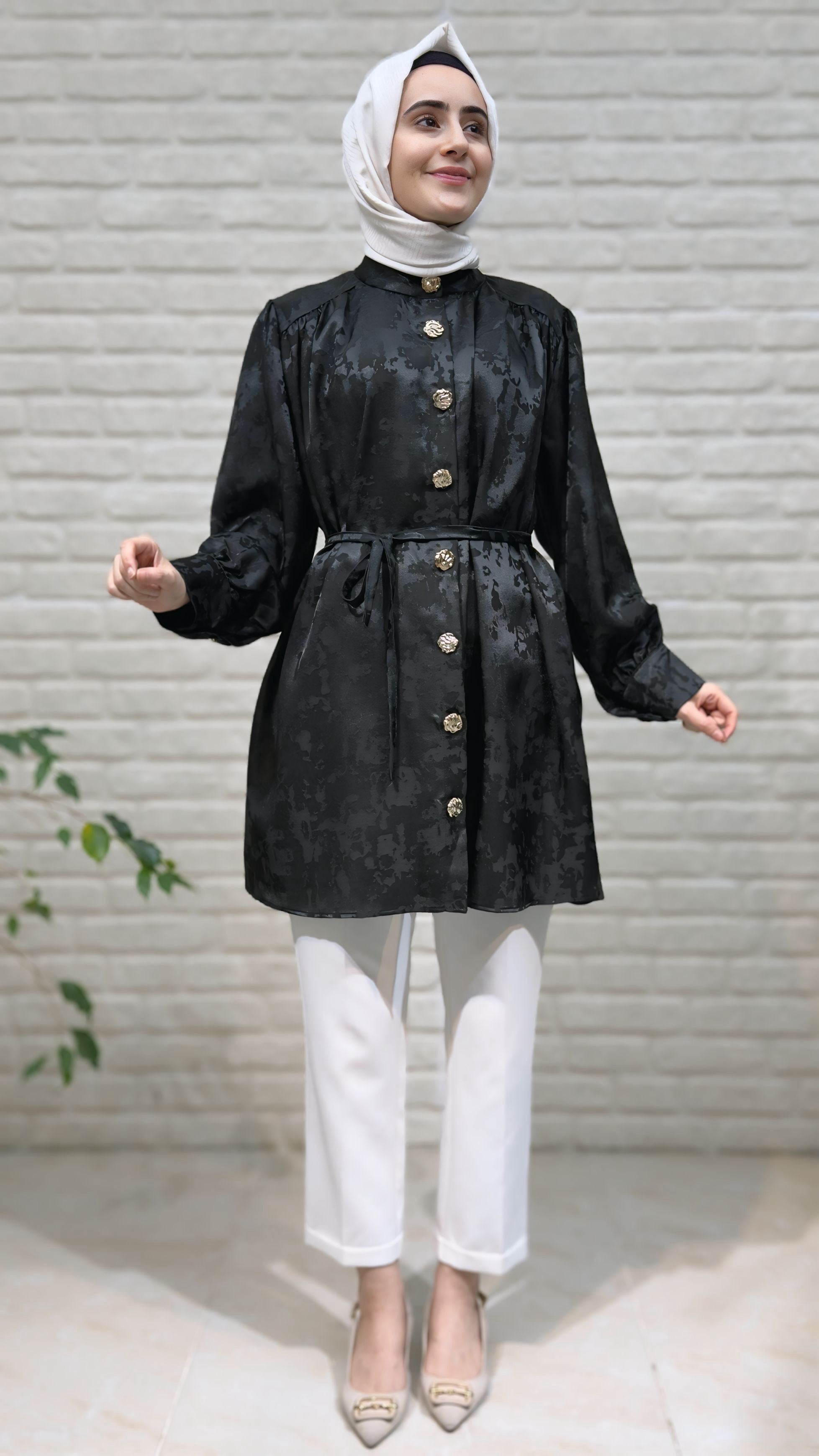 Beranisa Jakarlı Gömlek 1200