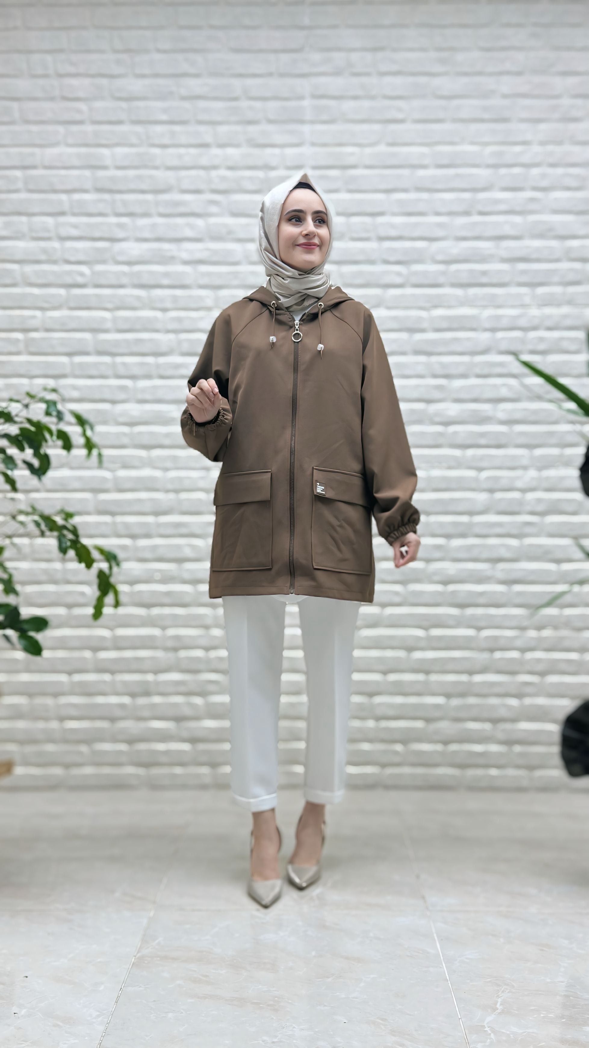 Kado Kapşonlu Spor Ceket K8167