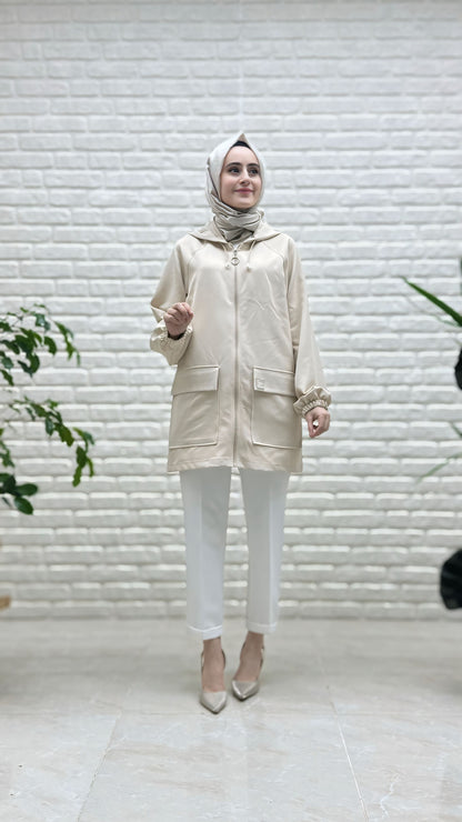 Kado Kapşonlu Spor Ceket K8167