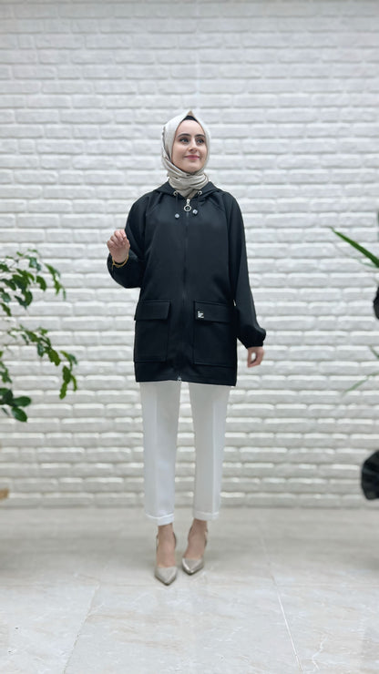 Kado Kapşonlu Spor Ceket K8167