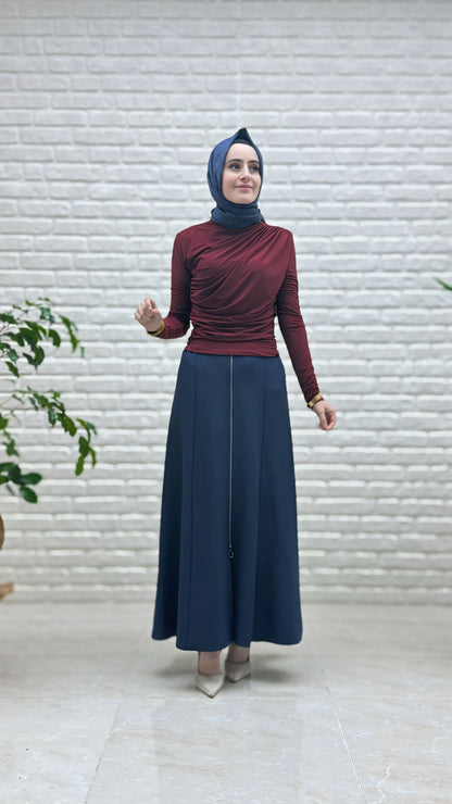 Yariş  Fermuarlı Etek 3330