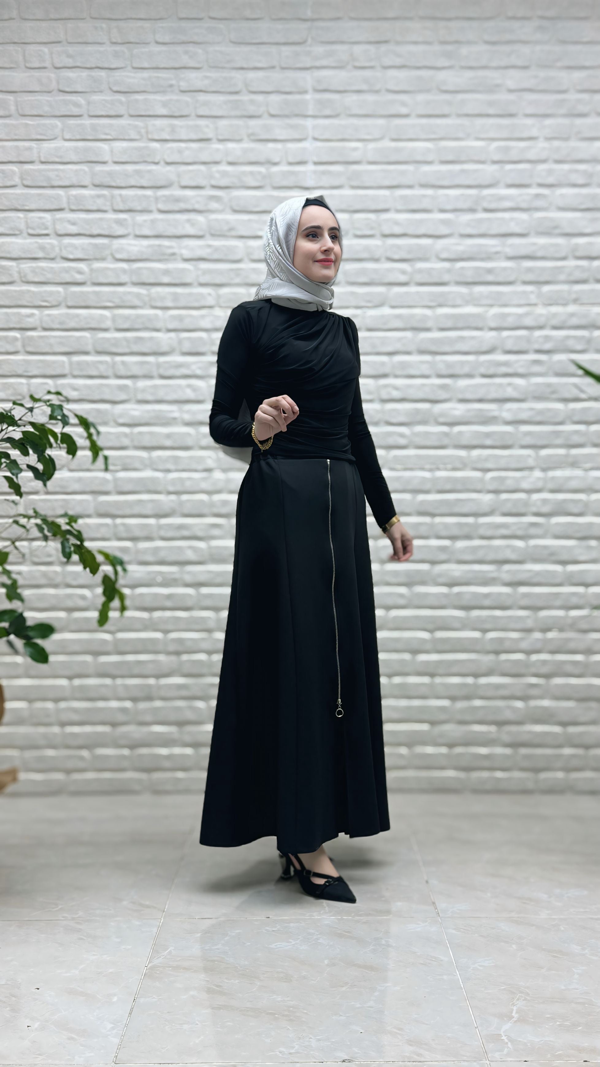 Yariş  Fermuarlı Etek 3330