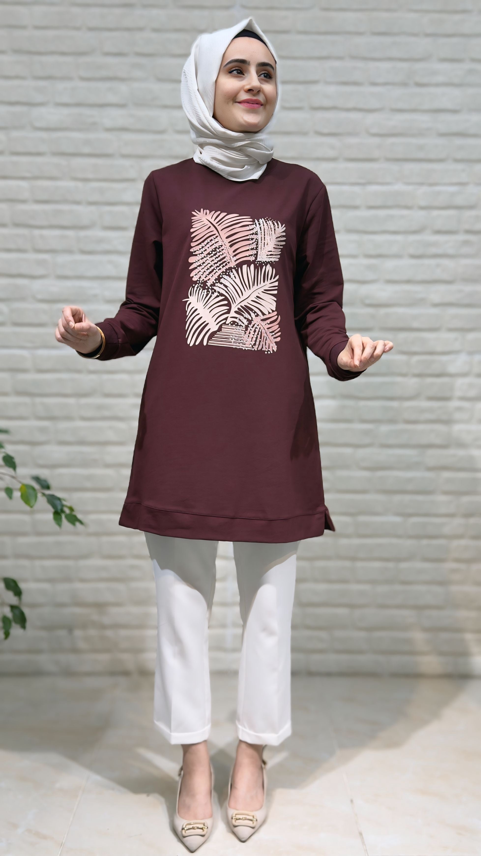 Kado Basıc Desenli Tunik 262874