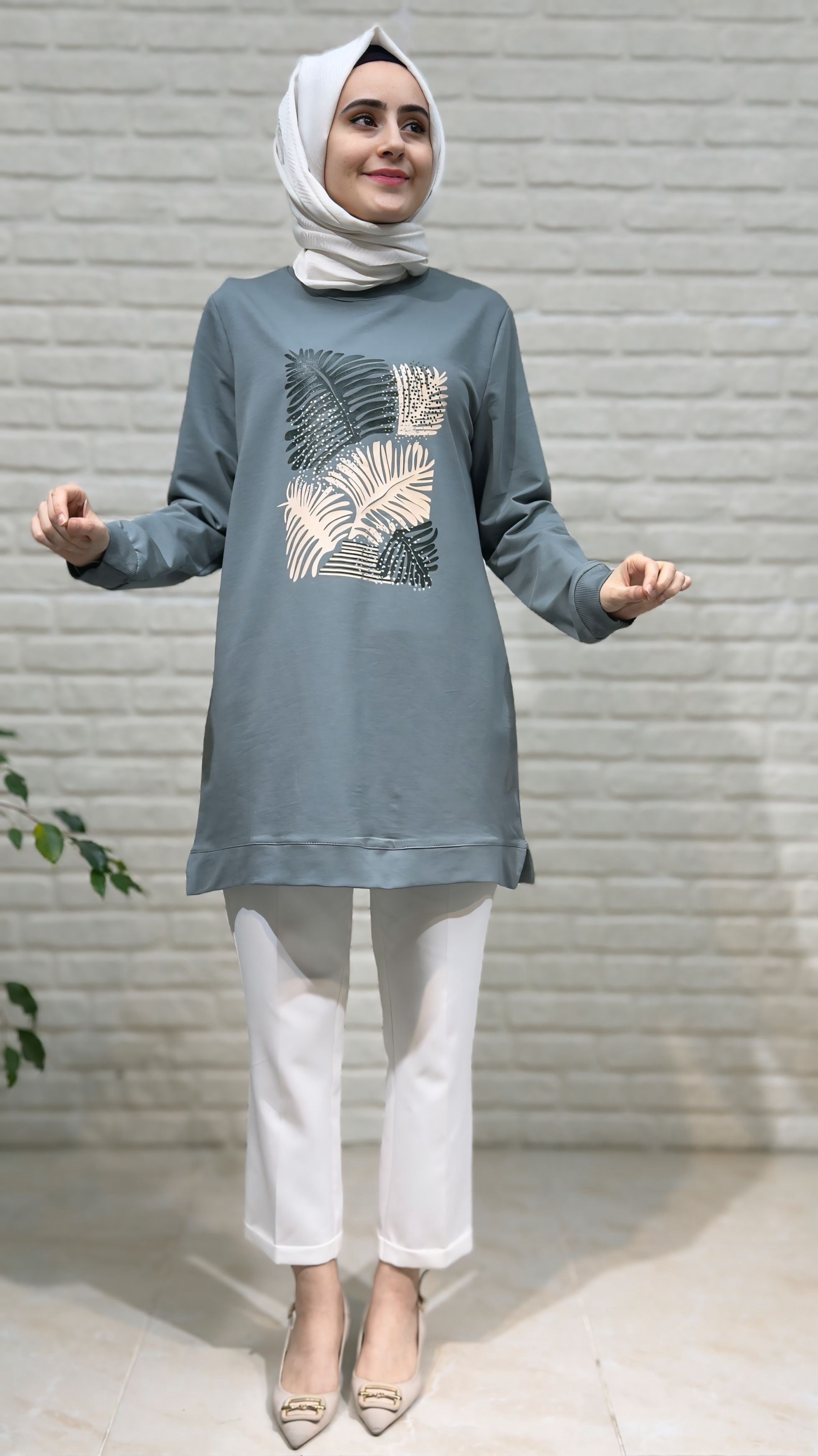 Kado Basıc Desenli Tunik 262874