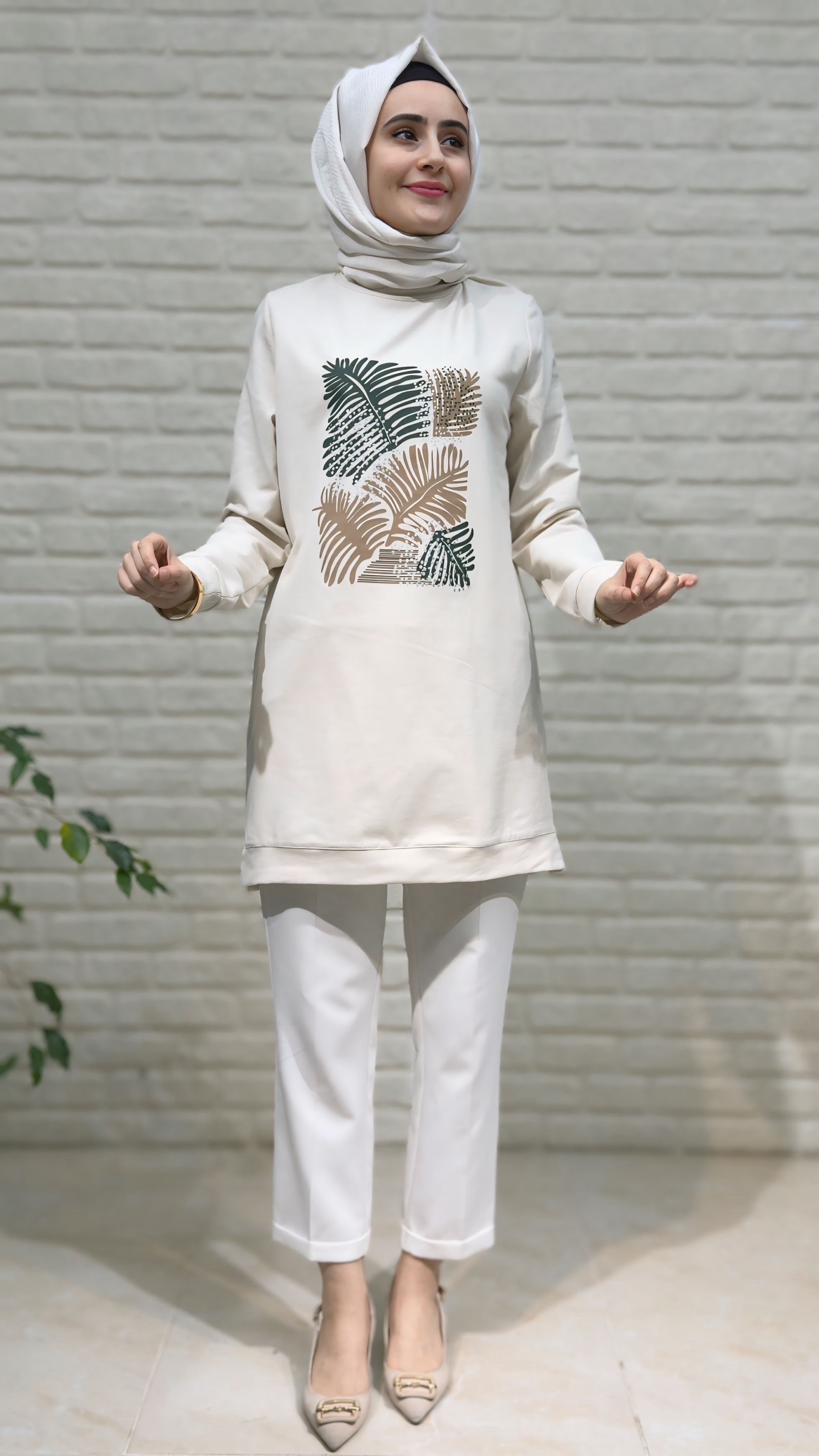 Kado Basıc Desenli Tunik 262874