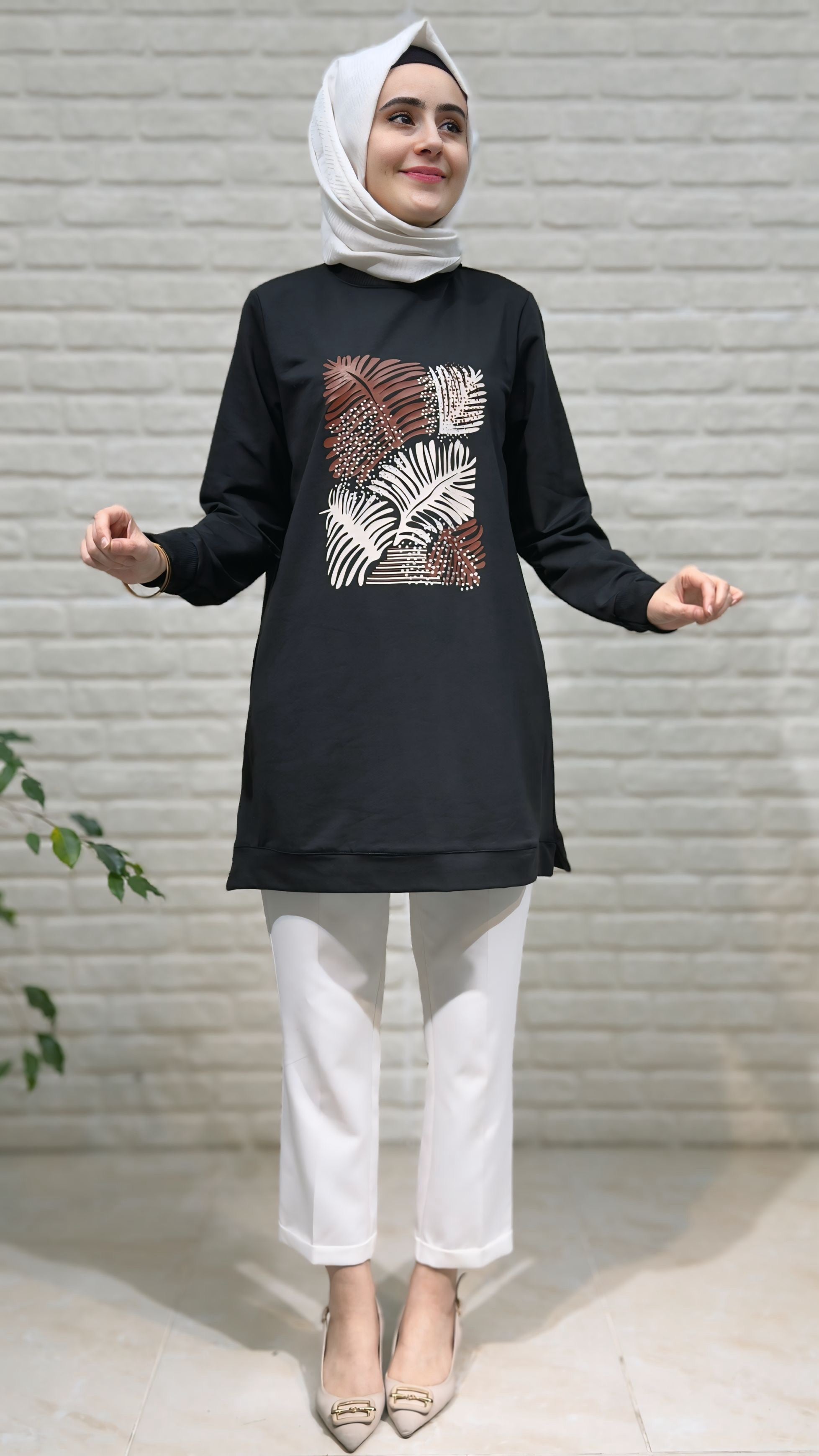 Kado Basıc Desenli Tunik 262874