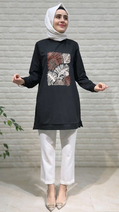 Kado Basıc Desenli Tunik 262874