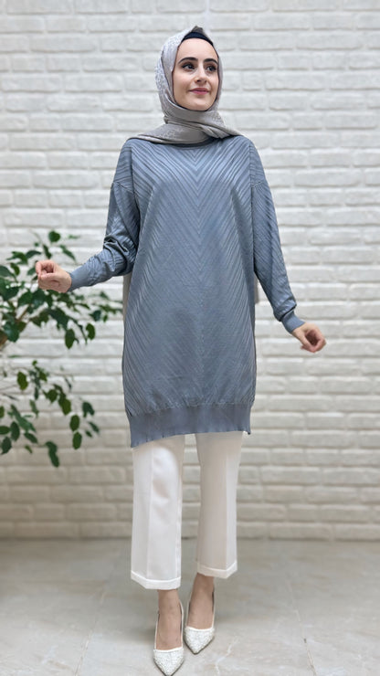 Beranisa Soğuk İp Tunik 3192