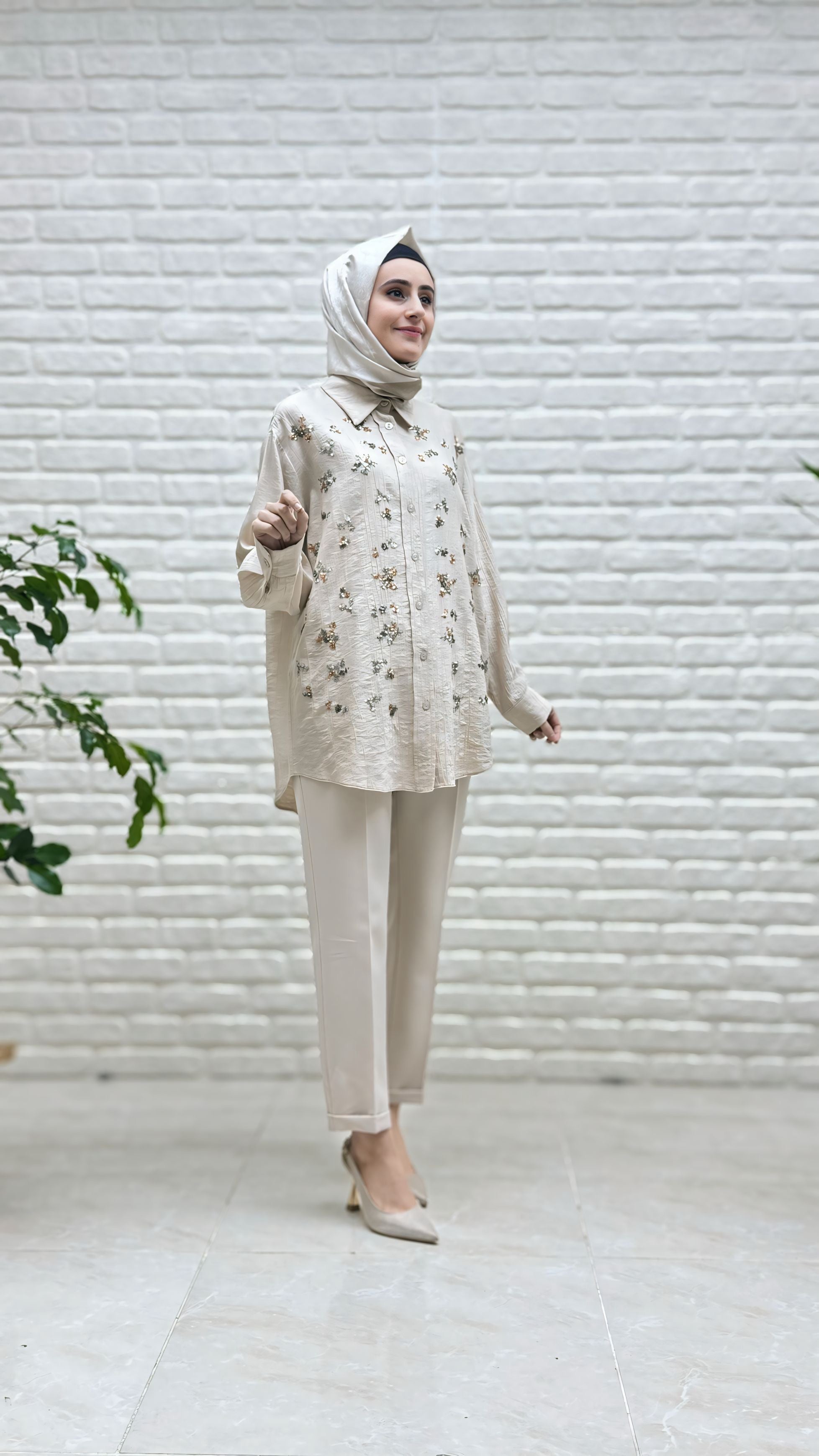 Tripen Pul İşlemeli Tunik 3030