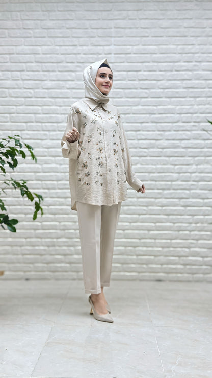 Tripen Pul İşlemeli Tunik 3030