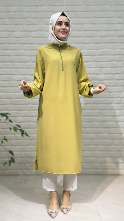 Kado Fermuar Detaylı Tunik 251491