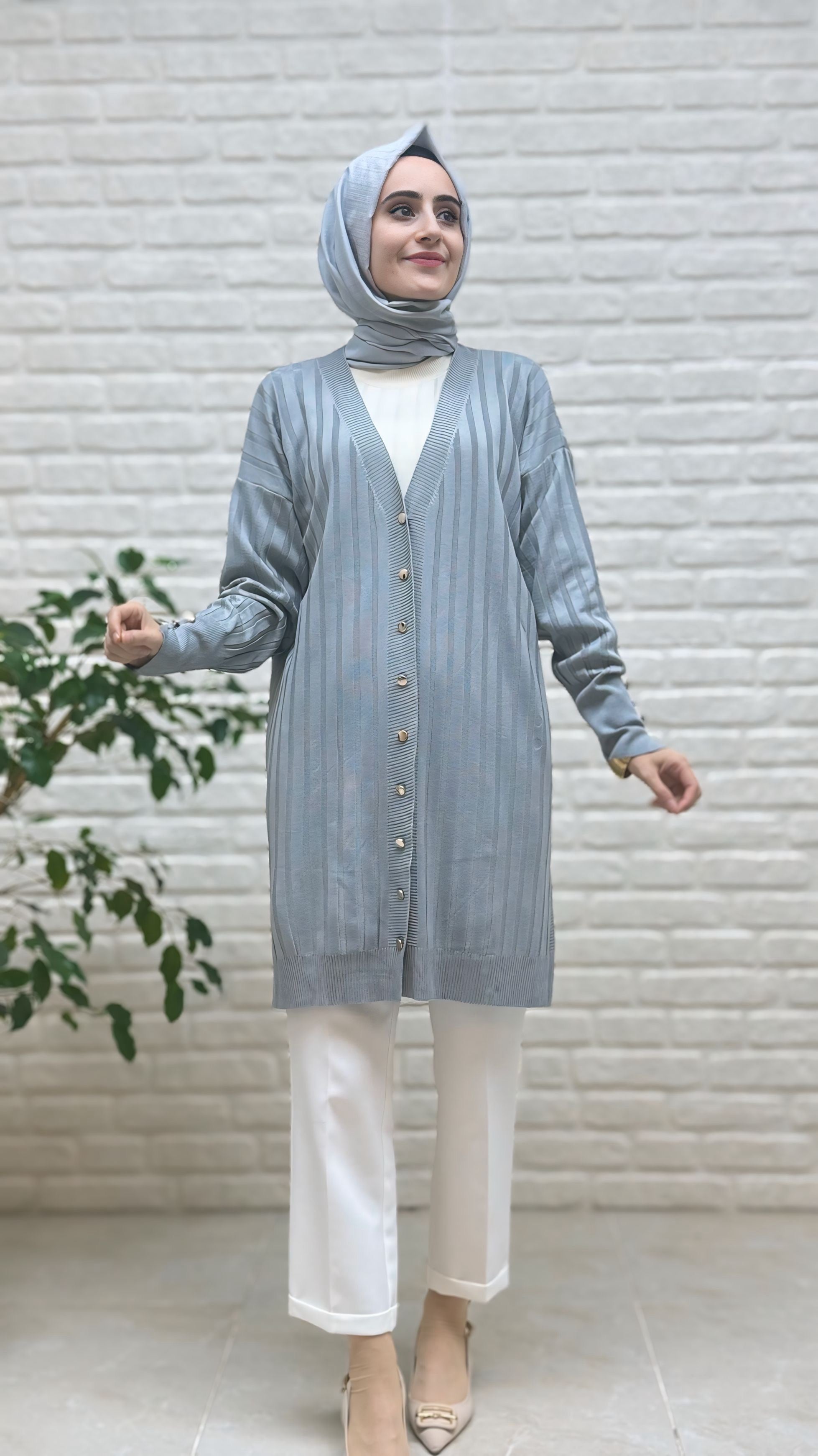 Novalüks Soğuk İp Hırka 3179